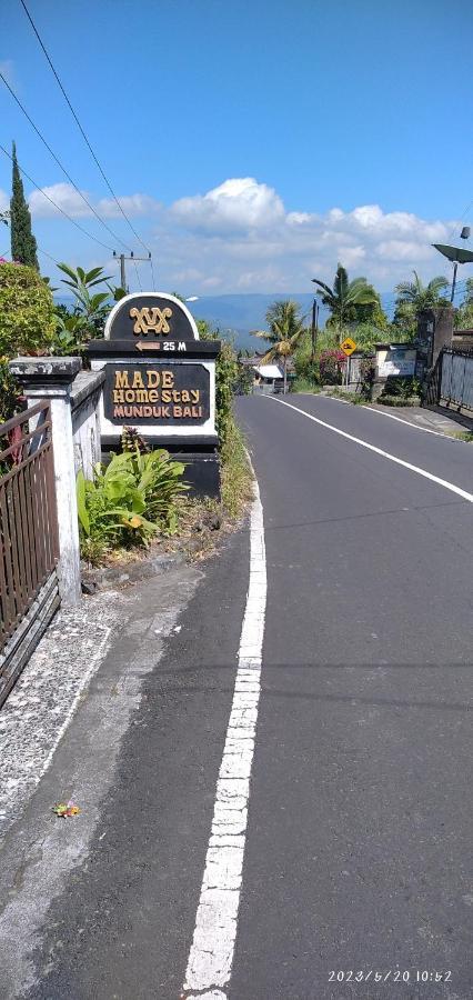 Made Homestay Munduk Esterno foto