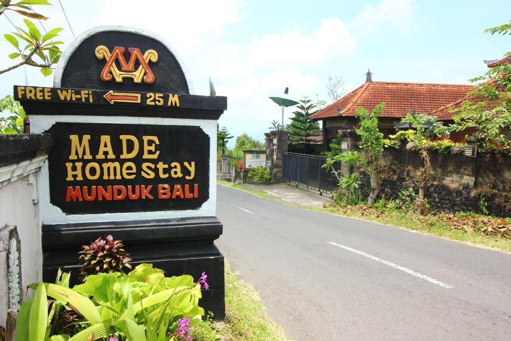 Made Homestay Munduk Esterno foto